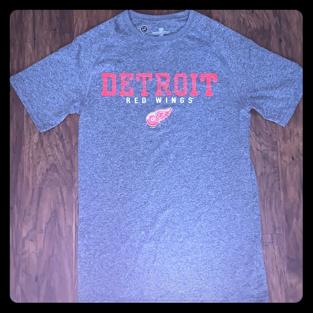 NHL Detroit Red Wings Dry-Fit Style Shirt